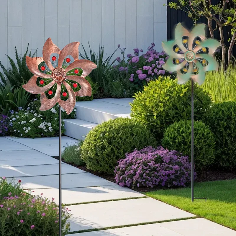 Metal Windmill Garden Courtyard Outdoor Spinning Windmill Garden Stake Metal Craft Decoration
Metal Windmill Garden Courtyard Outdoor Spinning Windmill Garden Stake Metal Craft Decoration