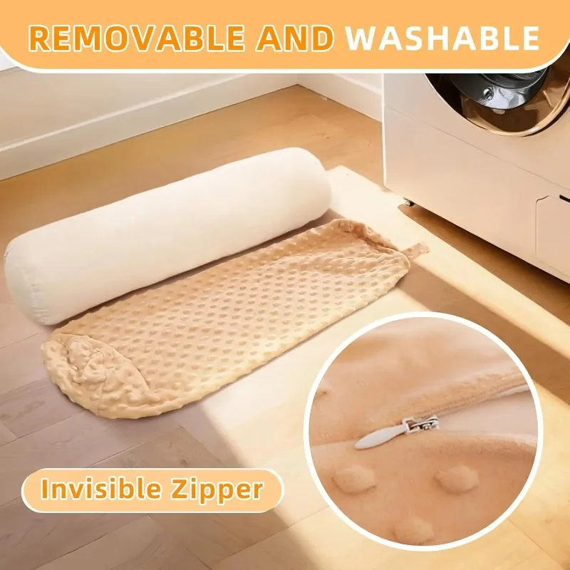 60/100/150cm Cylindrical Long Pillow with Zipper Washable Pad Sleep Nap Pillow Body Cushion for Home Bedroom Bedding Accessories
60/100/150cm Cylindrical Long Pillow with Zipper Washable Pad Sleep Nap Pillow Body Cushion for Home Bedroom Bedding Accessories