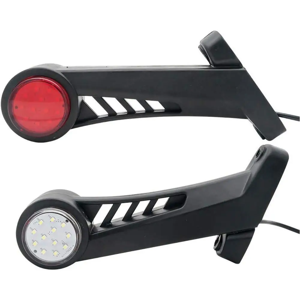 24 SMD LED Side Marker Indicator Light IP66 Waterproof Red White Clearance Lamp For Trailer Truck UTE Boat 10V-30V 2Pcs
24 SMD LED Side Marker Indicator Light IP66 Waterproof Red White Clearance Lamp For Trailer Truck UTE Boat 10V-30V 2Pcs