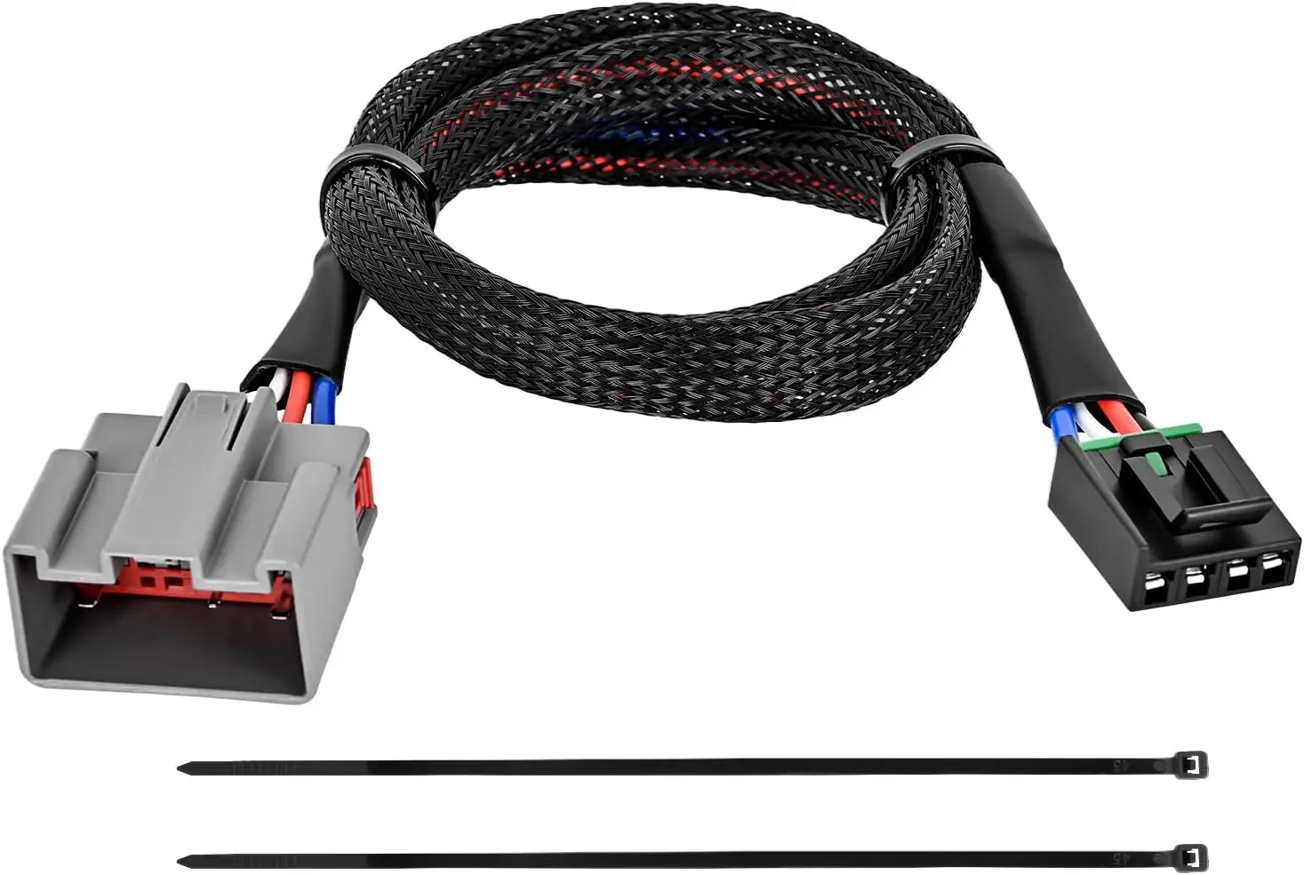 Nilight Heavy Duty Trailer Brake Controller Harness Adapter, Plug & Play Tow Wiring Connector for Truck RV Trailer 4-pin Flat
Nilight Heavy Duty Trailer Brake Controller Harness Adapter, Plug & Play Tow Wiring Connector for Truck RV Trailer 4-pin Flat