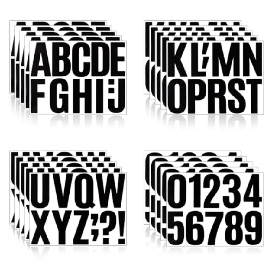 0 Pieces 0 Sheets Letter Stickers, Self Adhesive Vyl Waterproof Mailbox Numbers Stickers, Alphabet Number Stickers for DIY, Bul
0 Pieces 0 Sheets Letter Stickers, Self Adhesive Vyl Waterproof Mailbox Numbers Stickers, Alphabet Number Stickers for DIY, Bul