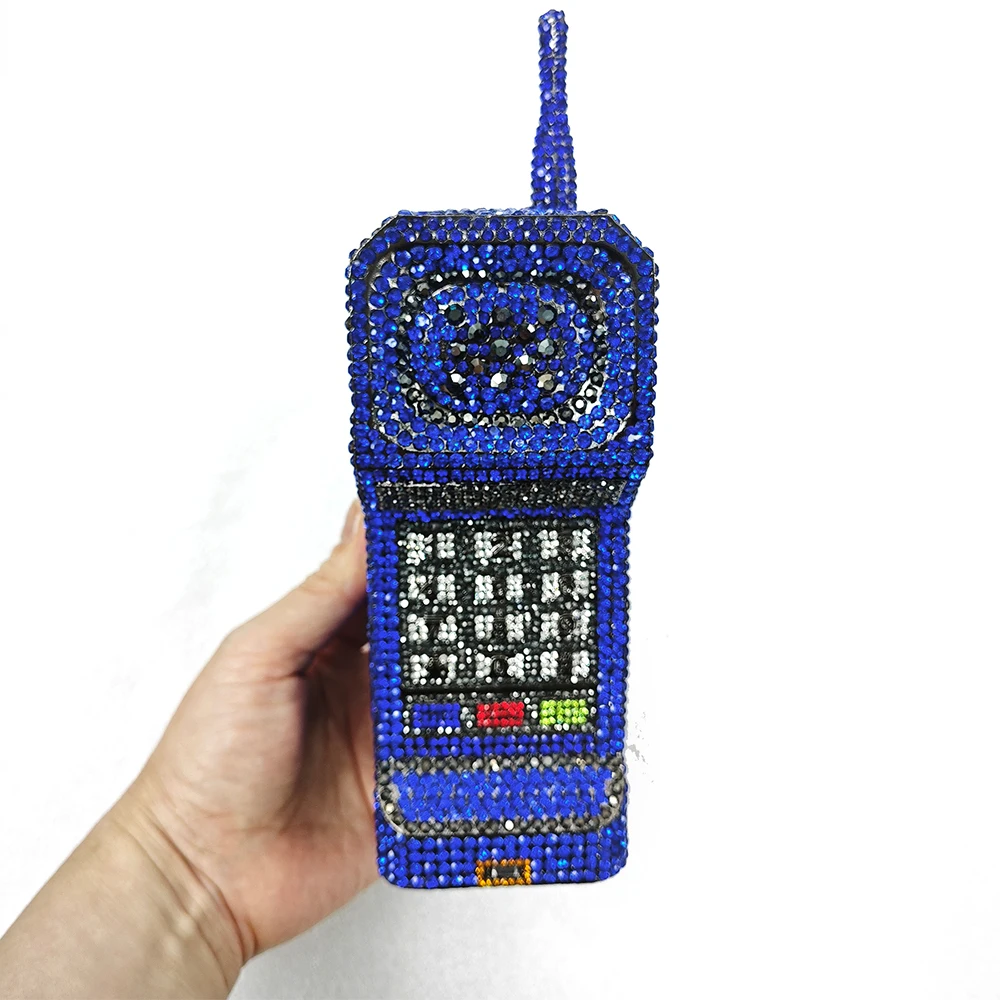 Luxury Cellphone Crystal Evening Bags Diamond Wedding Party Purse Sparkling Rhinestone Bridal Clutch Luxury Design Bling Handbag
Luxury Cellphone Crystal Evening Bags Diamond Wedding Party Purse Sparkling Rhinestone Bridal Clutch Luxury Design Bling Handbag