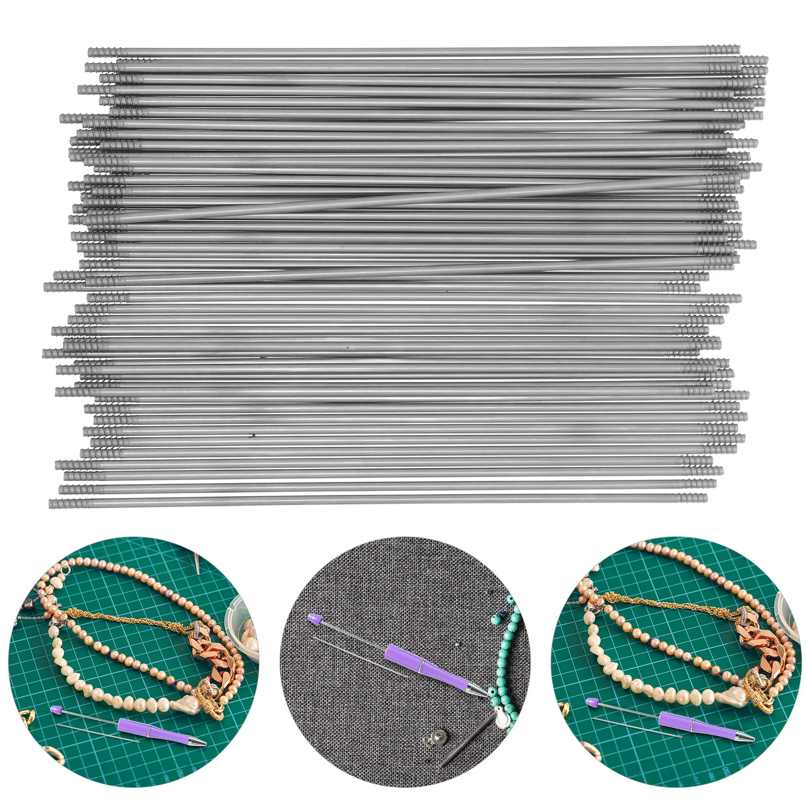 100pcs Pen Rod Extenders Stainless Steel Extended Rods For Beadable Pens 117mm Replacement Parts For Beadable Pen Accessories
100pcs Pen Rod Extenders Stainless Steel Extended Rods For Beadable Pens 117mm Replacement Parts For Beadable Pen Accessories