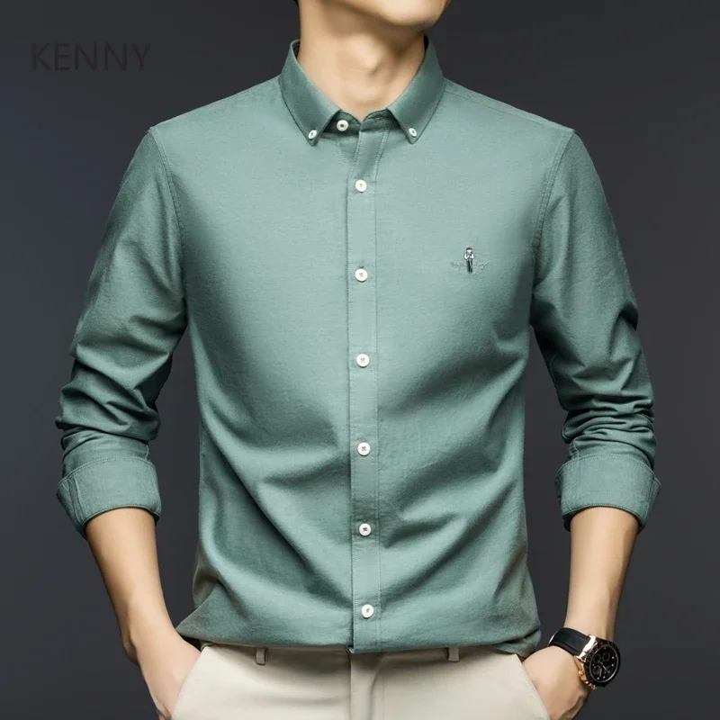 Billy Business Brushed Cotton Shirt Men's Long Sleeve Spring and Autumn 2025 Style Lapel Casual Designer Clothes New in Top Tees
Billy Business Brushed Cotton Shirt Men's Long Sleeve Spring and Autumn 2025 Style Lapel Casual Designer Clothes New in Top Tees
