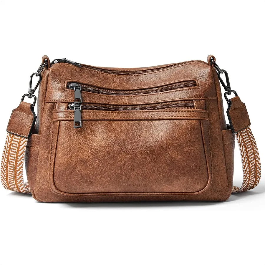 Bluome 7L Crossbody Purses for Women Medium Crossbody Bags Vegan Leather Shoulder Handbags with Adjustable Strap 
Bluome 7L Crossbody Purses for Women Medium Crossbody Bags Vegan Leather Shoulder Handbags with Adjustable Strap