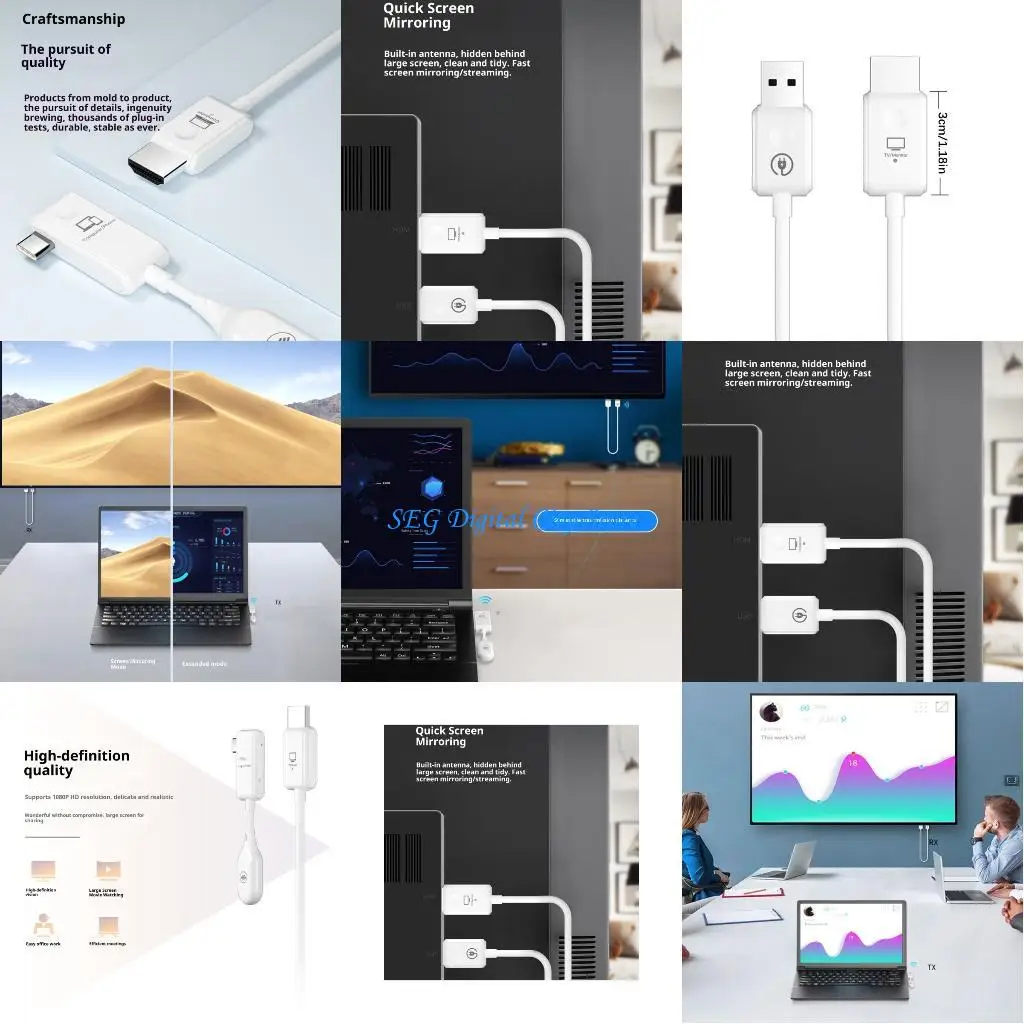 U75B Mini Wireless HDMIs Transmitters Receiver Set For Business Video Conference
U75B Mini Wireless HDMIs Transmitters Receiver Set For Business Video Conference