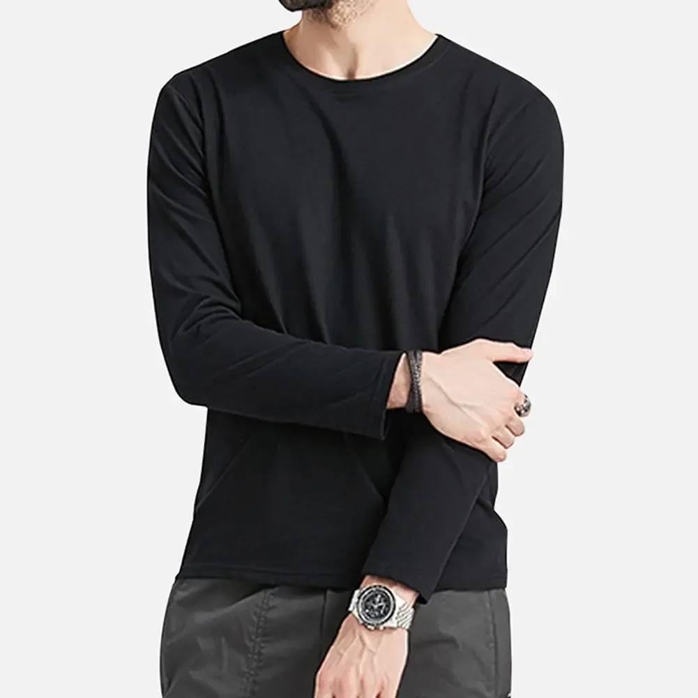 Casual Outing Casual Undershirt Comfortable Men's Clothing For Vacation Long Sleeve O Neck Style Regular Clothing Length
Casual Outing Casual Undershirt Comfortable Men's Clothing For Vacation Long Sleeve O Neck Style Regular Clothing Length