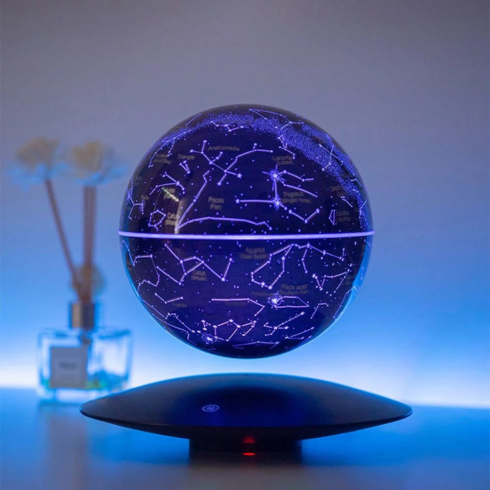 Creativity Magnetic Levitation LED Night Light 6 inch Globe Lamp Rotating Floating Flying Saucer Base For Office Home Decor Gift
Creativity Magnetic Levitation LED Night Light 6 inch Globe Lamp Rotating Floating Flying Saucer Base For Office Home Decor Gift