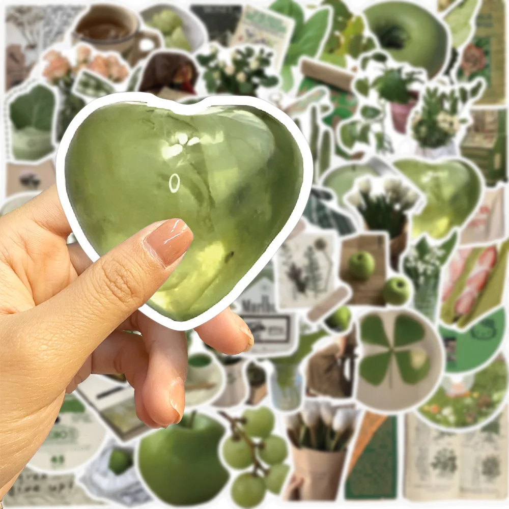 60PCS Cartoon Plant Ins Style Green Stickers Aesthetic Decals DIY Notebook Skateboard Phone Fridge Guitar Kids Sticker Toys Gift
60PCS Cartoon Plant Ins Style Green Stickers Aesthetic Decals DIY Notebook Skateboard Phone Fridge Guitar Kids Sticker Toys Gift