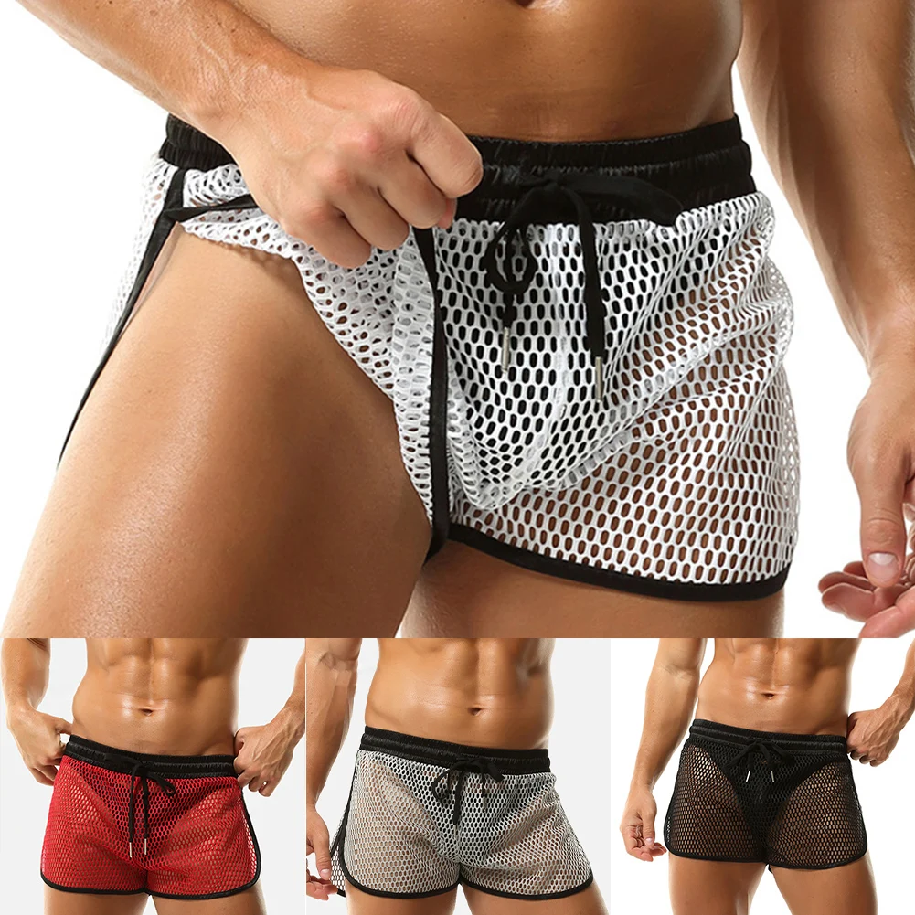 2025 мужские сетчатые прозрачные сексуальные шорты для нижнего белья, свободные мужские трусы с разрезом по бокам, плавки, домашние шорты для отдыха, мужские трусы
2025 мужские сетчатые прозрачные сексуальные шорты для нижнего белья, свободные мужские трусы с разрезом по бокам, плавки, домашние шорты для отдыха, мужские трусы