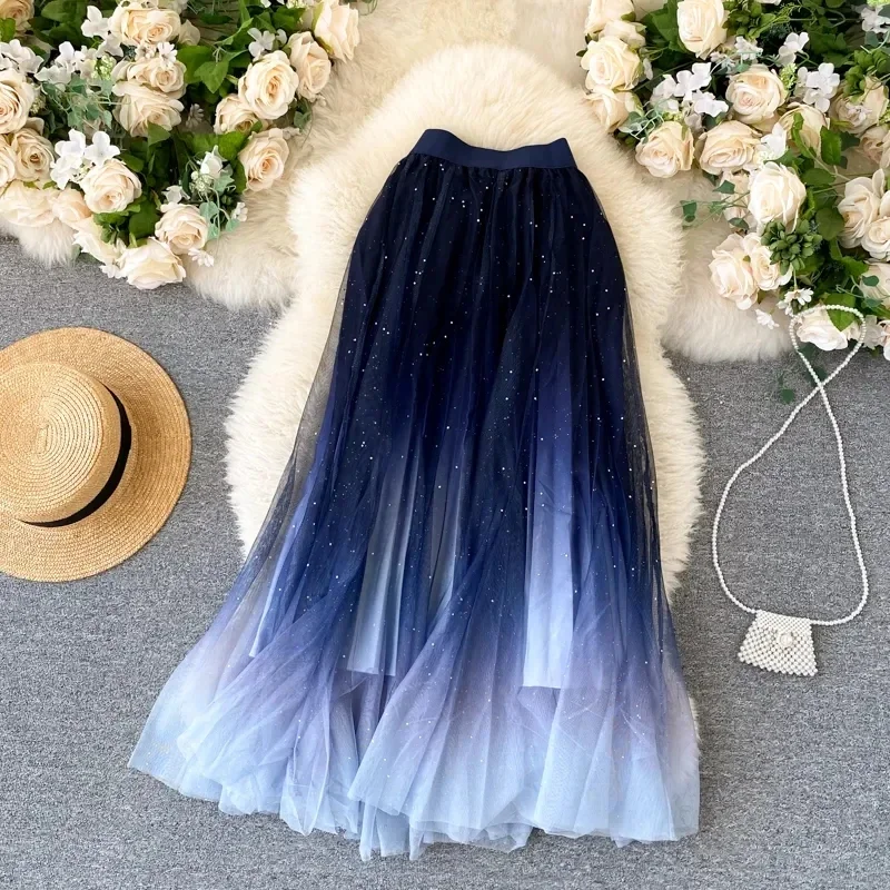 Style Star Sequin Skirt High Waist Long Skirt Blue Evening Party Sexy Skirts Womens Faldas Sparkling Skirt Saia Plissada l487
Style Star Sequin Skirt High Waist Long Skirt Blue Evening Party Sexy Skirts Womens Faldas Sparkling Skirt Saia Plissada l487