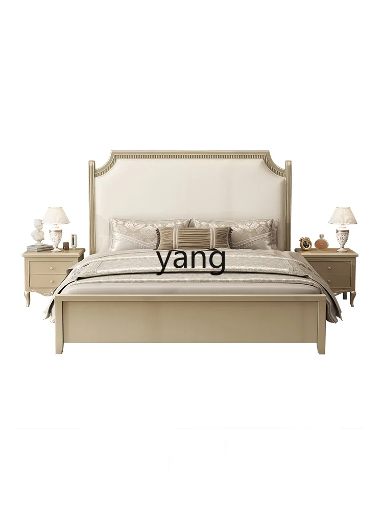 LH light luxury solid wood bed modern simple double master bedroom retro high-end wedding bed
LH light luxury solid wood bed modern simple double master bedroom retro high-end wedding bed