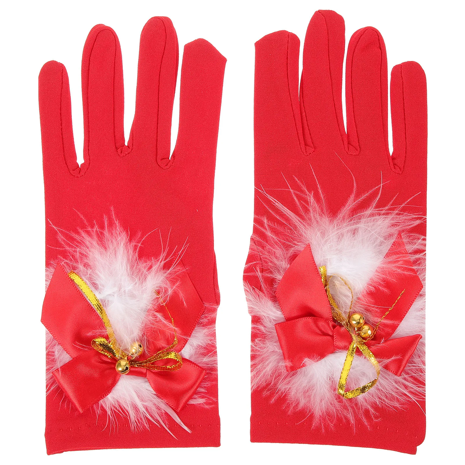 Christmas Costume Accessories Gloves Winter Women Red Short Fabric Performance Women's
Christmas Costume Accessories Gloves Winter Women Red Short Fabric Performance Women's