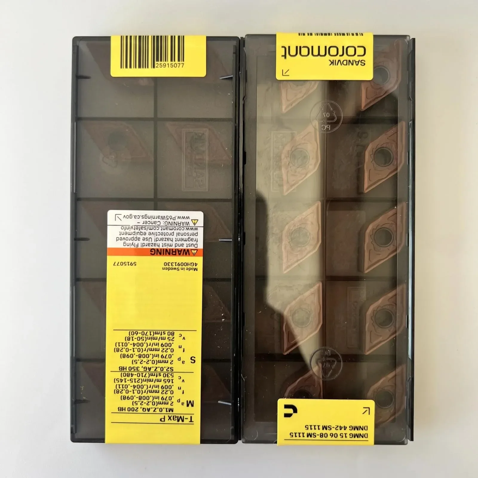 SANDVIK-Coromant / DNMG150608-SM 1115 / 10 Pcs
SANDVIK-Coromant / DNMG150608-SM 1115 / 10 Pcs