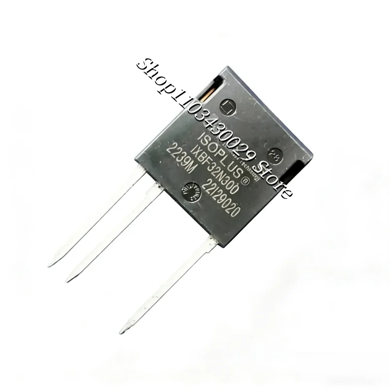 2Pcs New and Original IXBF32N300 ISOPLUS i4-Pak 22A 3000V High Voltage BIMOSFET Monolithic Bipolar MOS Transistor
2Pcs New and Original IXBF32N300 ISOPLUS i4-Pak 22A 3000V High Voltage BIMOSFET Monolithic Bipolar MOS Transistor