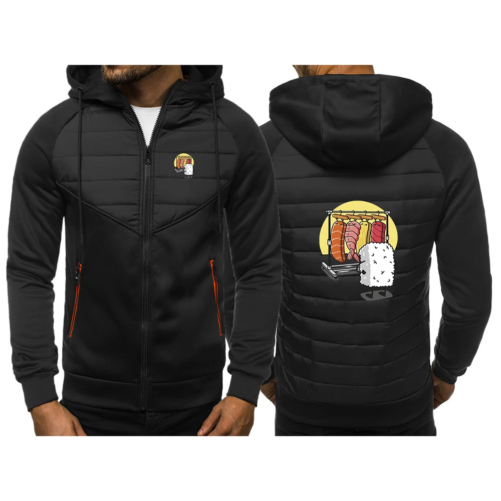 Мужское прочное пальто с капюшоном высокого качества 2025 года, весенне-осеннее забавное суши-гардероб с логотипом и принтом, привлекательная куртка с капюшоном
Мужское прочное пальто с капюшоном высокого качества 2025 года, весенне-осеннее забавное суши-гардероб с логотипом и принтом, привлекательная куртка с капюшоном