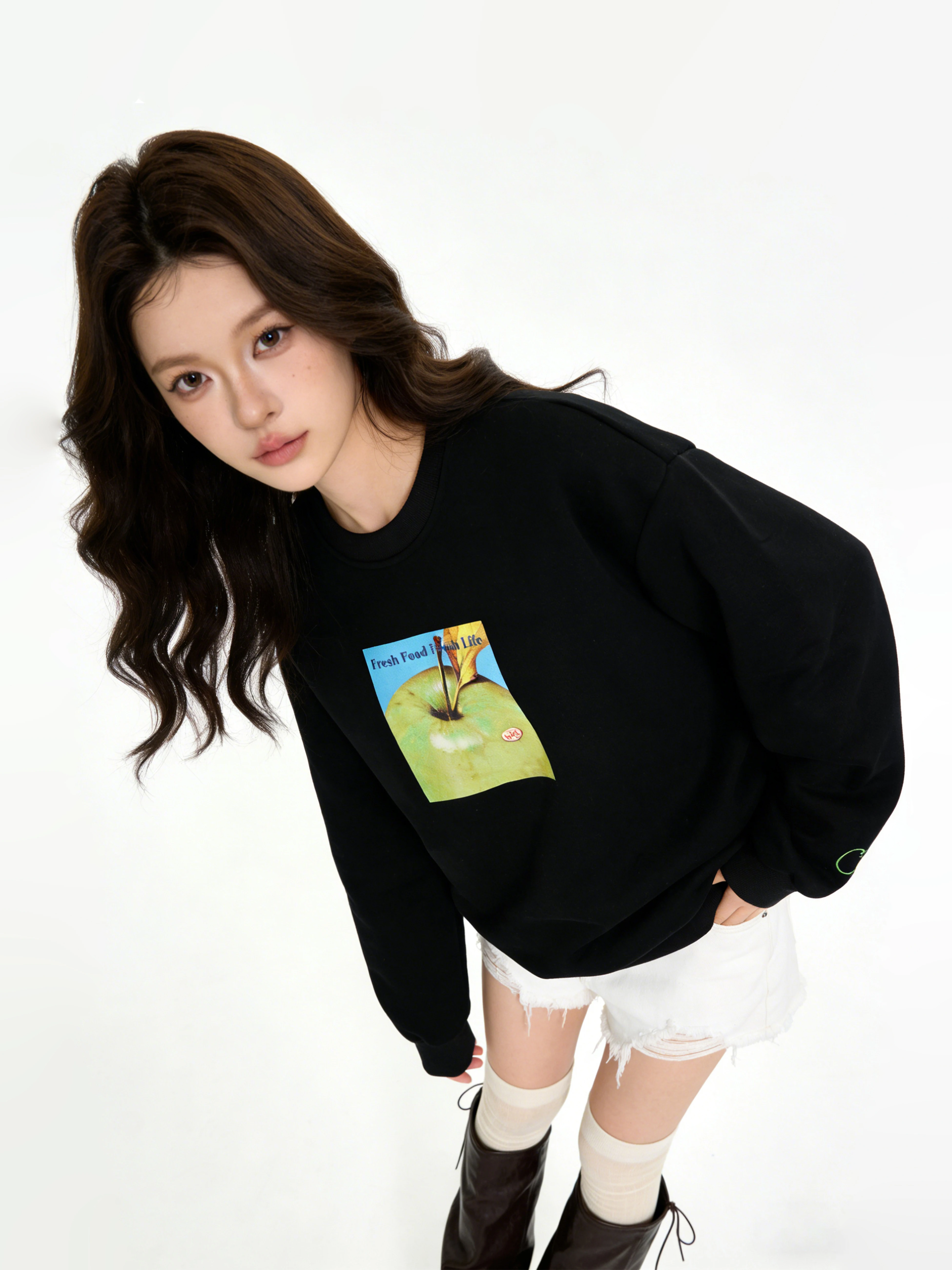 American Retro Print round Neck Sweatshirt Women's Loose Casual Couple's Top Comfortable Loose Fit Long Sleeve Crew Nec...
American Retro Print round Neck Sweatshirt Women's Loose Casual Couple's Top Comfortable Loose Fit Long Sleeve Crew Nec...