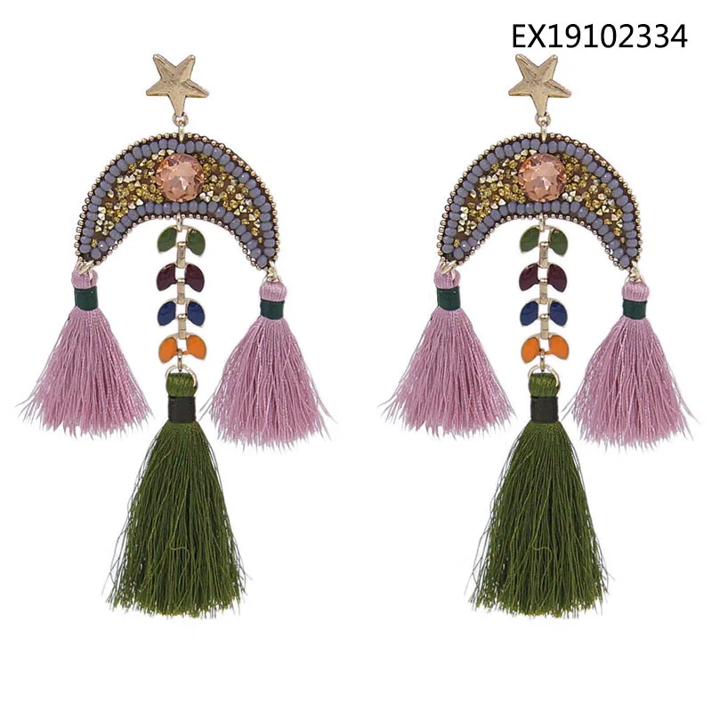 Bohemian Ethnic Dangle Moon Star Design Earrings For Women Long Tassel Drop Earrings Bride Beach Wedding Party Jewelry New In
Bohemian Ethnic Dangle Moon Star Design Earrings For Women Long Tassel Drop Earrings Bride Beach Wedding Party Jewelry New In