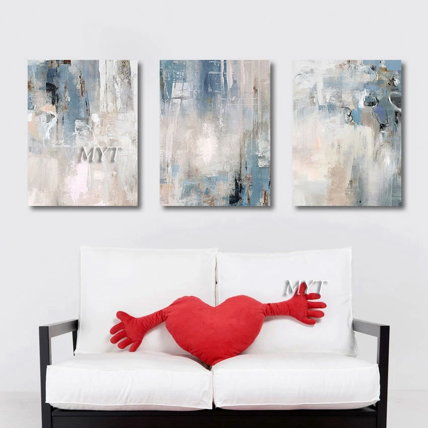Abstract Artwork 3PCS 1 Set Modern Oil Painting On Canvas Pure Hand-painted Pictures Wall Art Unframed White Blue Colors Design
Abstract Artwork 3PCS 1 Set Modern Oil Painting On Canvas Pure Hand-painted Pictures Wall Art Unframed White Blue Colors Design