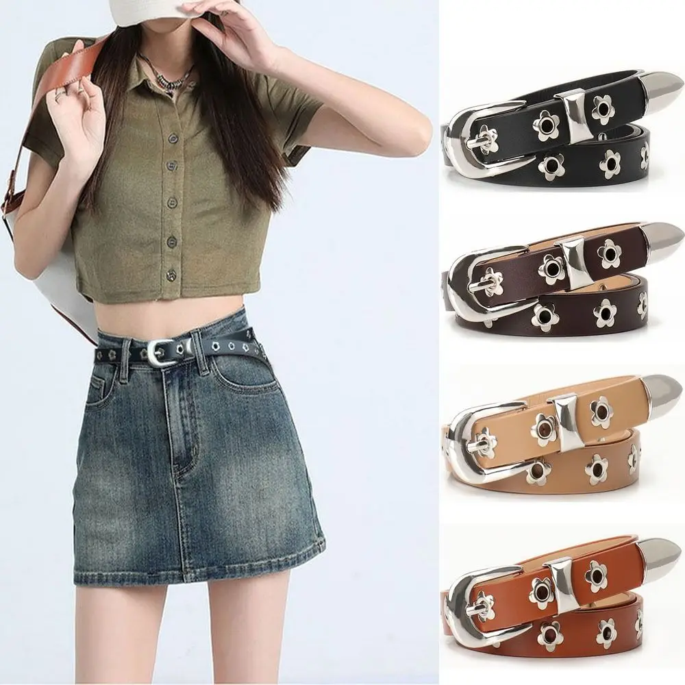 Fashion Casual Punk Belts Punk Versatile Pin Buckle Belt Adjustable PU Leather Waistband
Fashion Casual Punk Belts Punk Versatile Pin Buckle Belt Adjustable PU Leather Waistband