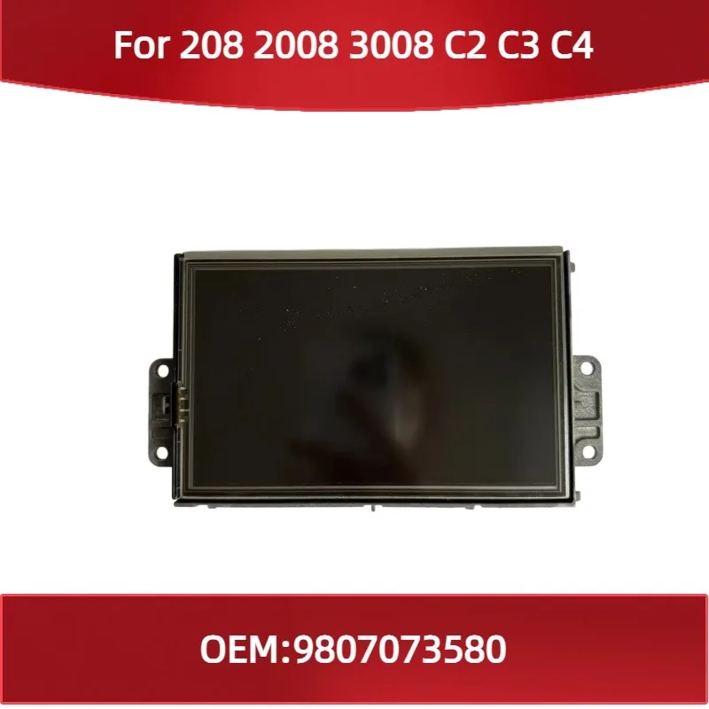 7” LCD car display screen for Peugeot 208 2008 3008 Citroen C2 C3 C4 9807073580
7” LCD car display screen for Peugeot 208 2008 3008 Citroen C2 C3 C4 9807073580