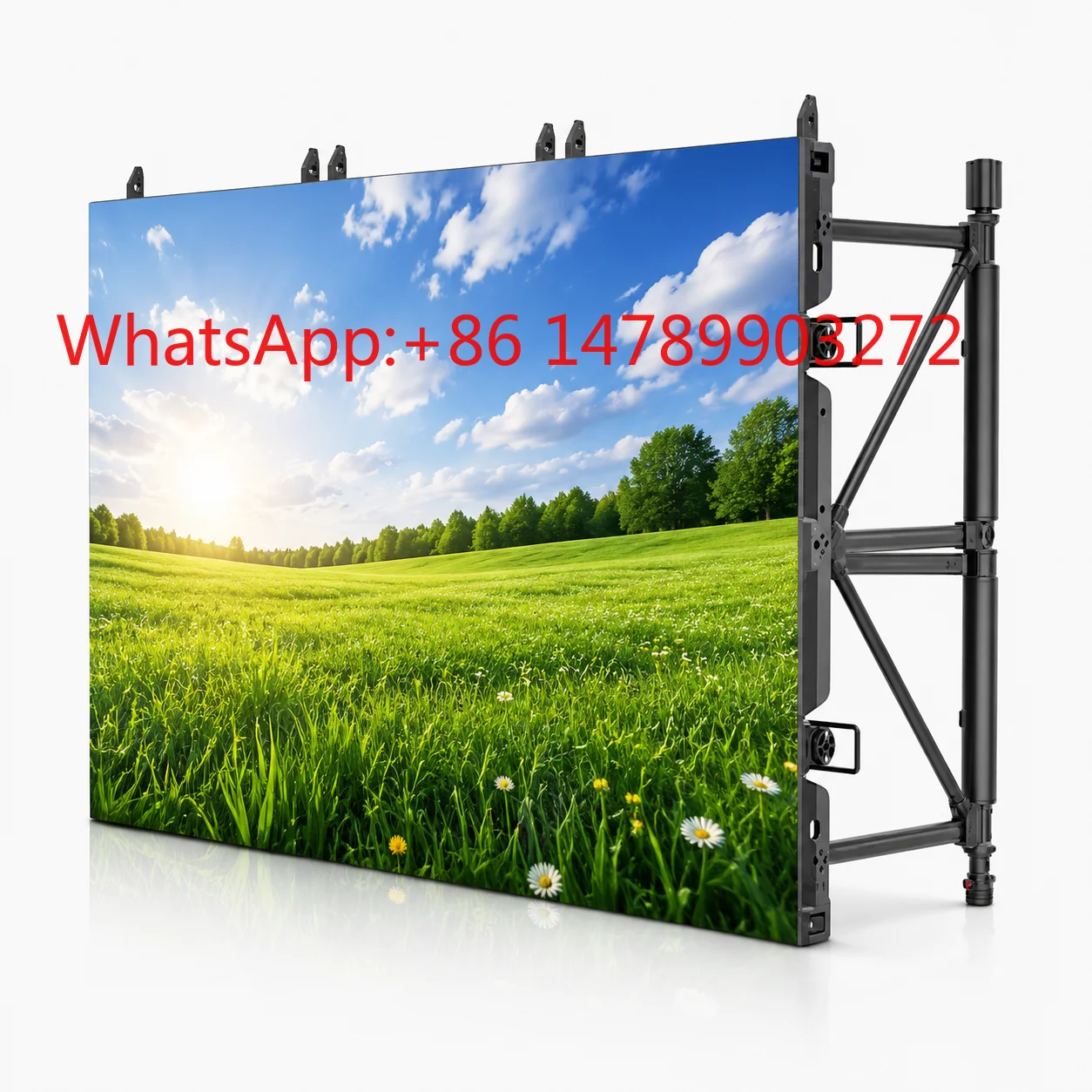Front Service P4.4-P10 LED Display Low Power Outdoor Roadside Advertising Rental Screen
Front Service P4.4-P10 LED Display Low Power Outdoor Roadside Advertising Rental Screen