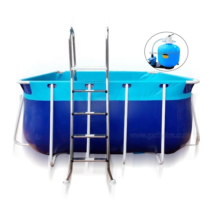 China PVC High Quality Commercial Large Ground Metal Steel Frame Swimming Inflatable Pool
China PVC High Quality Commercial Large Ground Metal Steel Frame Swimming Inflatable Pool