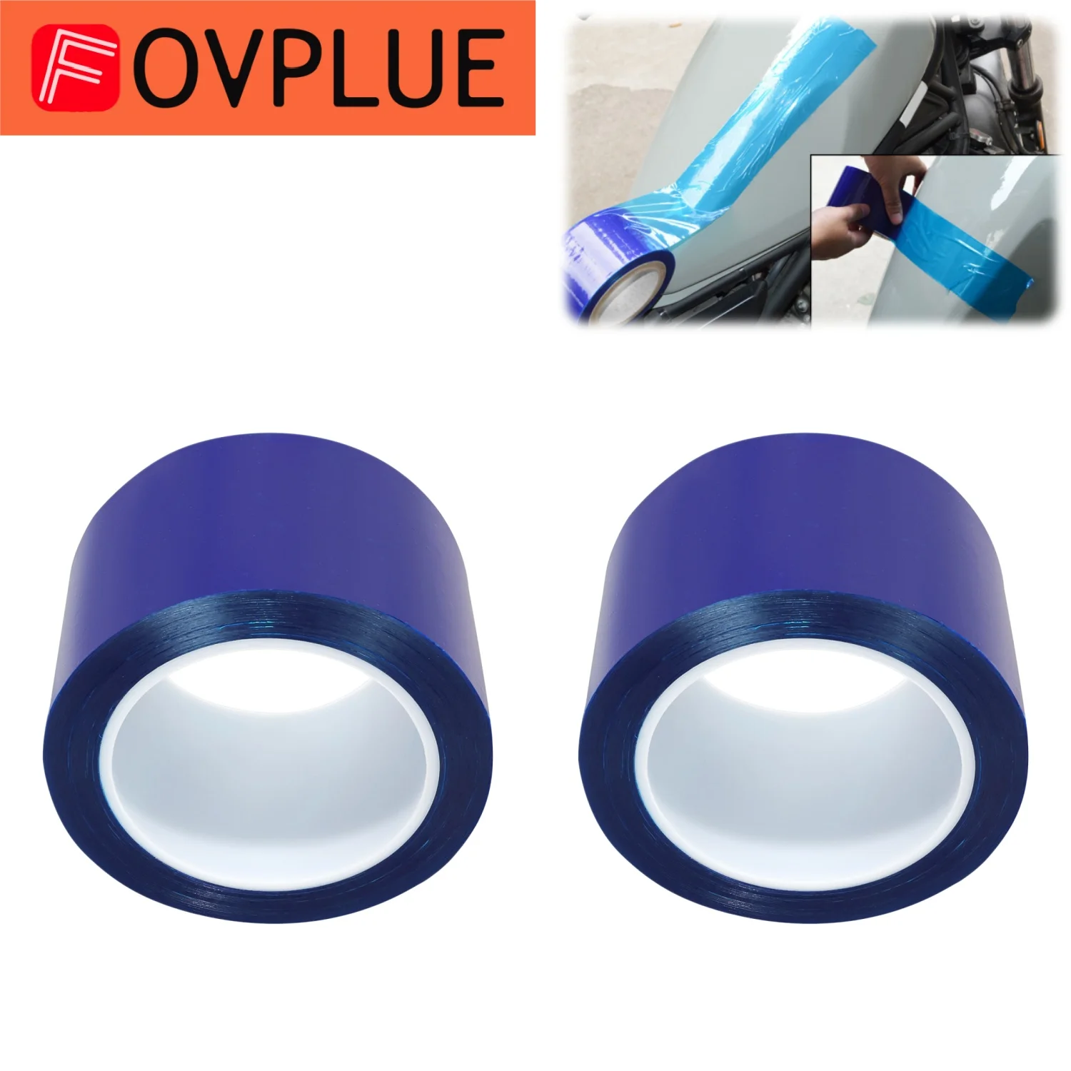 Motorcycle Blue Scratch Film Roll Self Adhesive Surface Protective Film Tape 2.76in x 328ft For Installations Painting Transport
Motorcycle Blue Scratch Film Roll Self Adhesive Surface Protective Film Tape 2.76in x 328ft For Installations Painting Transport