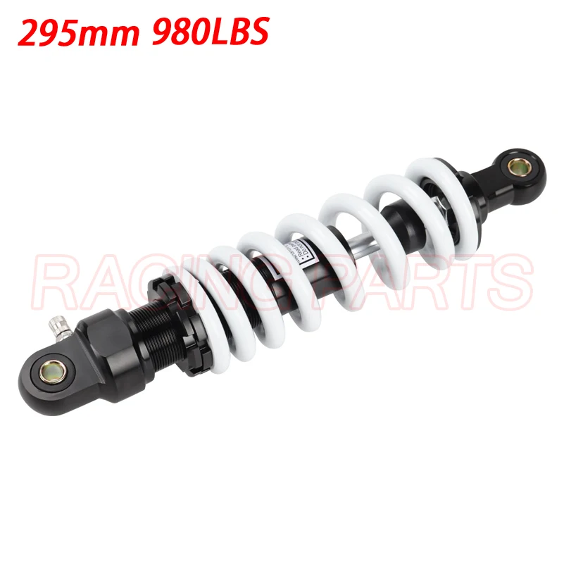 Off-Road Motorcycle Rear Shock Absorber Damping Adjustable 295mm 980LBS Long After The Shock for BSE T8
Off-Road Motorcycle Rear Shock Absorber Damping Adjustable 295mm 980LBS Long After The Shock for BSE T8