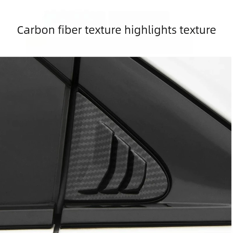 Modified Blinds Triangle Glass Decorative Stickers For Cadillac XT4 Body Decorative Exterior Modification Accessories Supplies
Modified Blinds Triangle Glass Decorative Stickers For Cadillac XT4 Body Decorative Exterior Modification Accessories Supplies