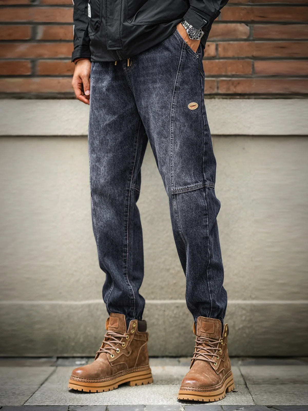 Мужские джинсы Blue Deer в стиле американского ретро, осенние, с подкладкой, свободные, с манжетами, рабочие, повседневные брюки, молодежный стиль, хлопок...
Мужские джинсы Blue Deer в стиле американского ретро, осенние, с подкладкой, свободные, с манжетами, рабочие, повседневные брюки, молодежный стиль, хлопок...