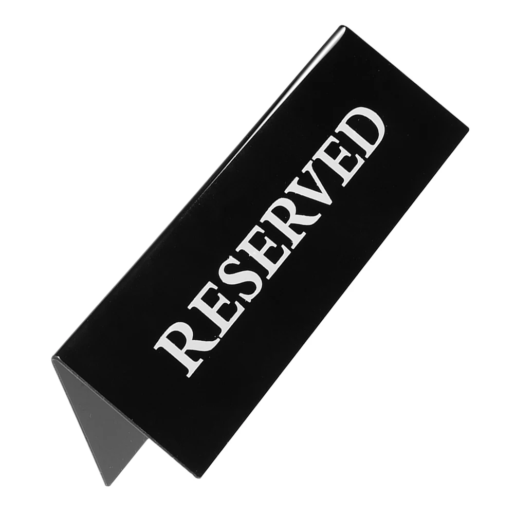 1pc Elegant Acrylic Triangle Card Table Signs Reusable Reserved Seating for Hotel Restaurant Wedding Banquet No Smoking Display
1pc Elegant Acrylic Triangle Card Table Signs Reusable Reserved Seating for Hotel Restaurant Wedding Banquet No Smoking Display