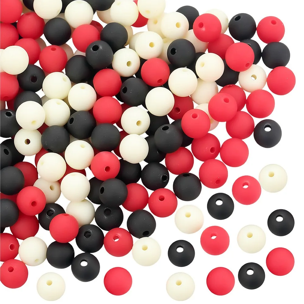 Rubberized Style Imitated Acrylic Beads Round Mixed Color 10x9mm Hole: 1.8mm 200pcs
Rubberized Style Imitated Acrylic Beads Round Mixed Color 10x9mm Hole: 1.8mm 200pcs