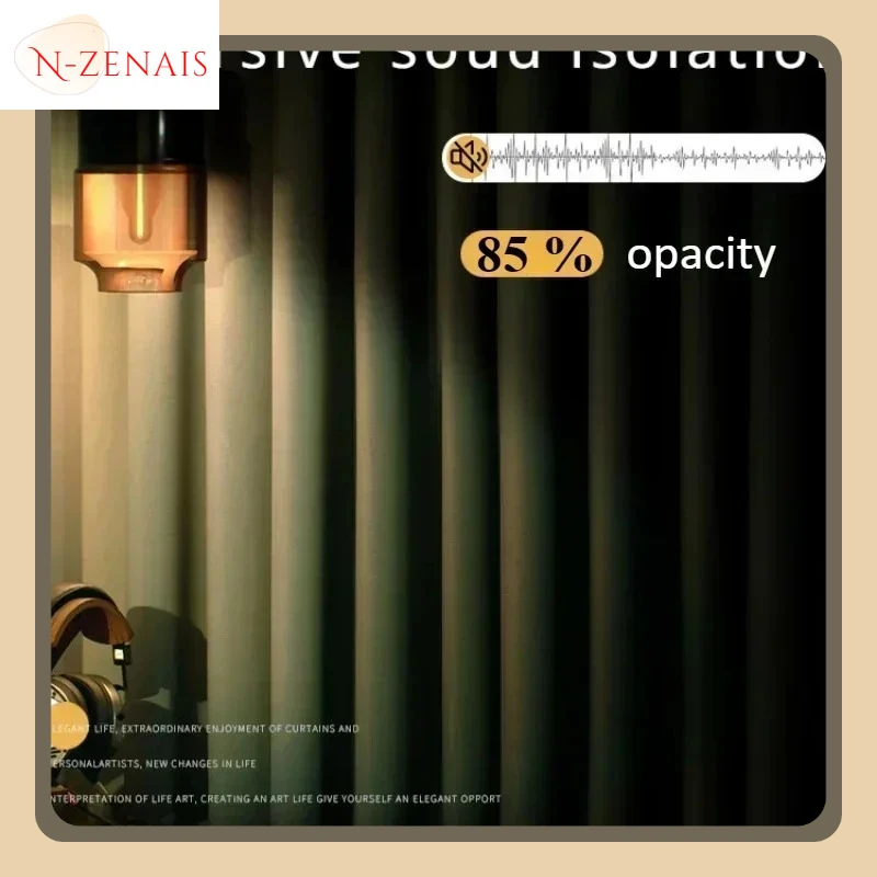 Fashion Modern Curtains for Living Dining Room Bedroom Balcony Insulated Shade Cloth Super Strong Soundproof Curtain Blackout
Fashion Modern Curtains for Living Dining Room Bedroom Balcony Insulated Shade Cloth Super Strong Soundproof Curtain Blackout