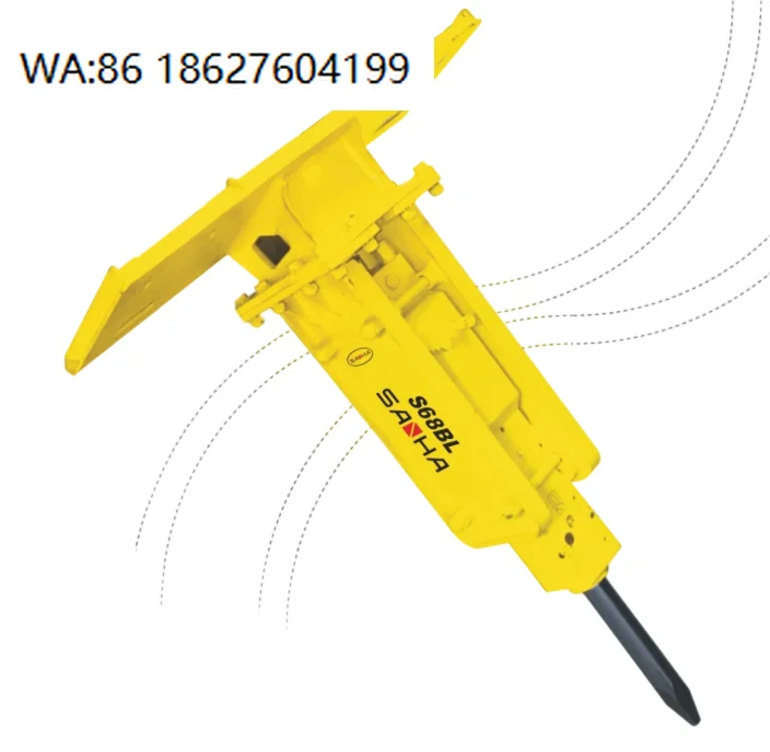 Skid Steer Loader Hydraulic Breaker with Chisel for Construction & Mining
Skid Steer Loader Hydraulic Breaker with Chisel for Construction & Mining