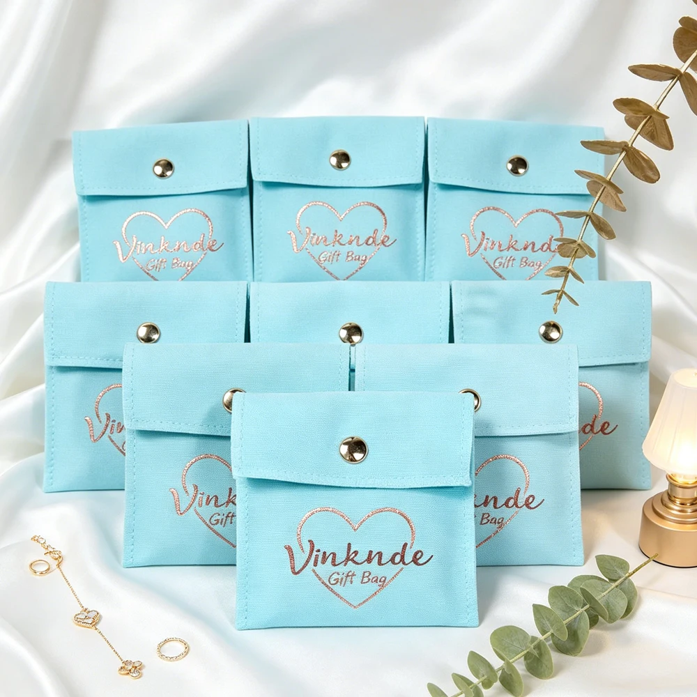 100Pcs Custom Logo 8x8cm Green Cotton Canvas Velvet Jewelry Pouch Envelope Snap Bag Makeup Earrings Cosmetic Packing Gift Bags
100Pcs Custom Logo 8x8cm Green Cotton Canvas Velvet Jewelry Pouch Envelope Snap Bag Makeup Earrings Cosmetic Packing Gift Bags