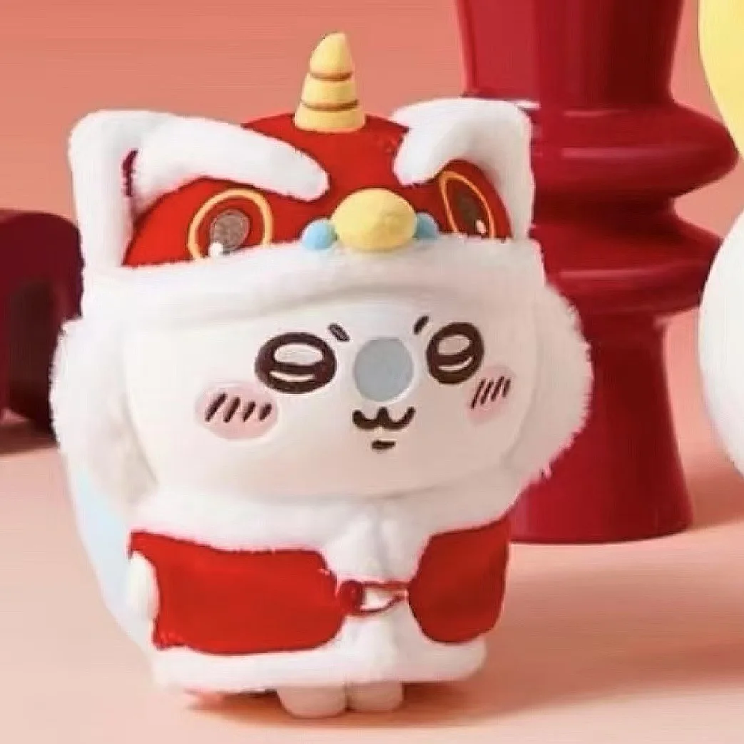 New Chiikawa Lion Dance Momonga Children's birthday gift, plush doll pendant, back packaging decoration, plush toys
New Chiikawa Lion Dance Momonga Children's birthday gift, plush doll pendant, back packaging decoration, plush toys