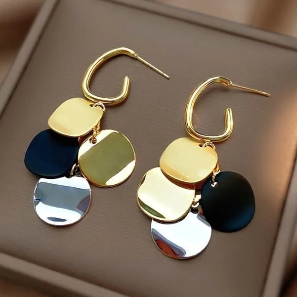 Vintage Trend Geometric Round Piece Tassel Earrings for Women Personalized Creative Holiday Party Jewelry Accessories Gifts
Vintage Trend Geometric Round Piece Tassel Earrings for Women Personalized Creative Holiday Party Jewelry Accessories Gifts