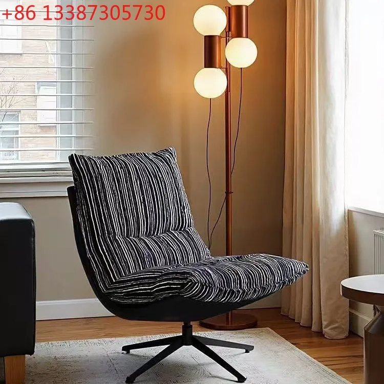 Итальянское минималистичное кресло-шезлонг для гостиной или балкона с функцией вращения
Итальянское минималистичное кресло-шезлонг для гостиной или балкона с функцией вращения