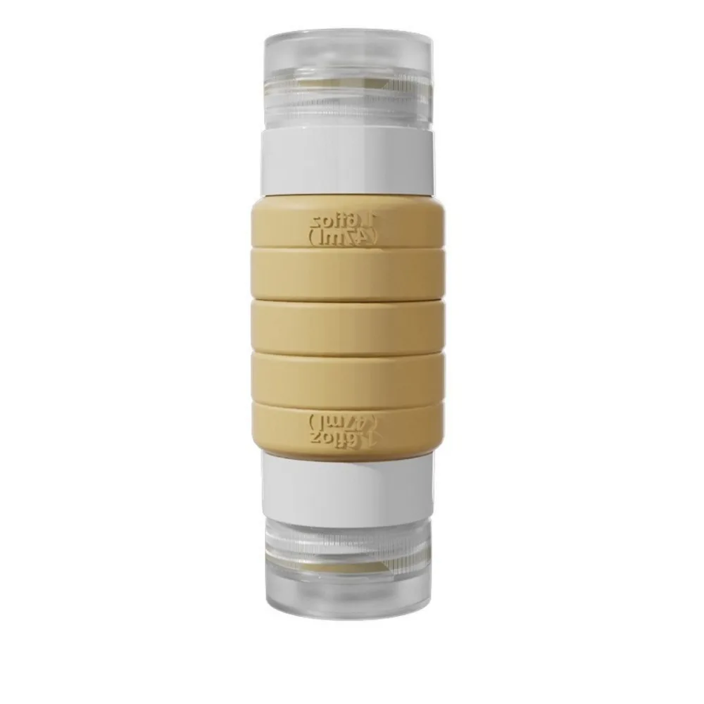 Empty 2 in 1 Double-Head Travel Bottle Leak-proof Silicone Packaging Bottle Folding Refillable Squeeze Bottle Travel
Empty 2 in 1 Double-Head Travel Bottle Leak-proof Silicone Packaging Bottle Folding Refillable Squeeze Bottle Travel