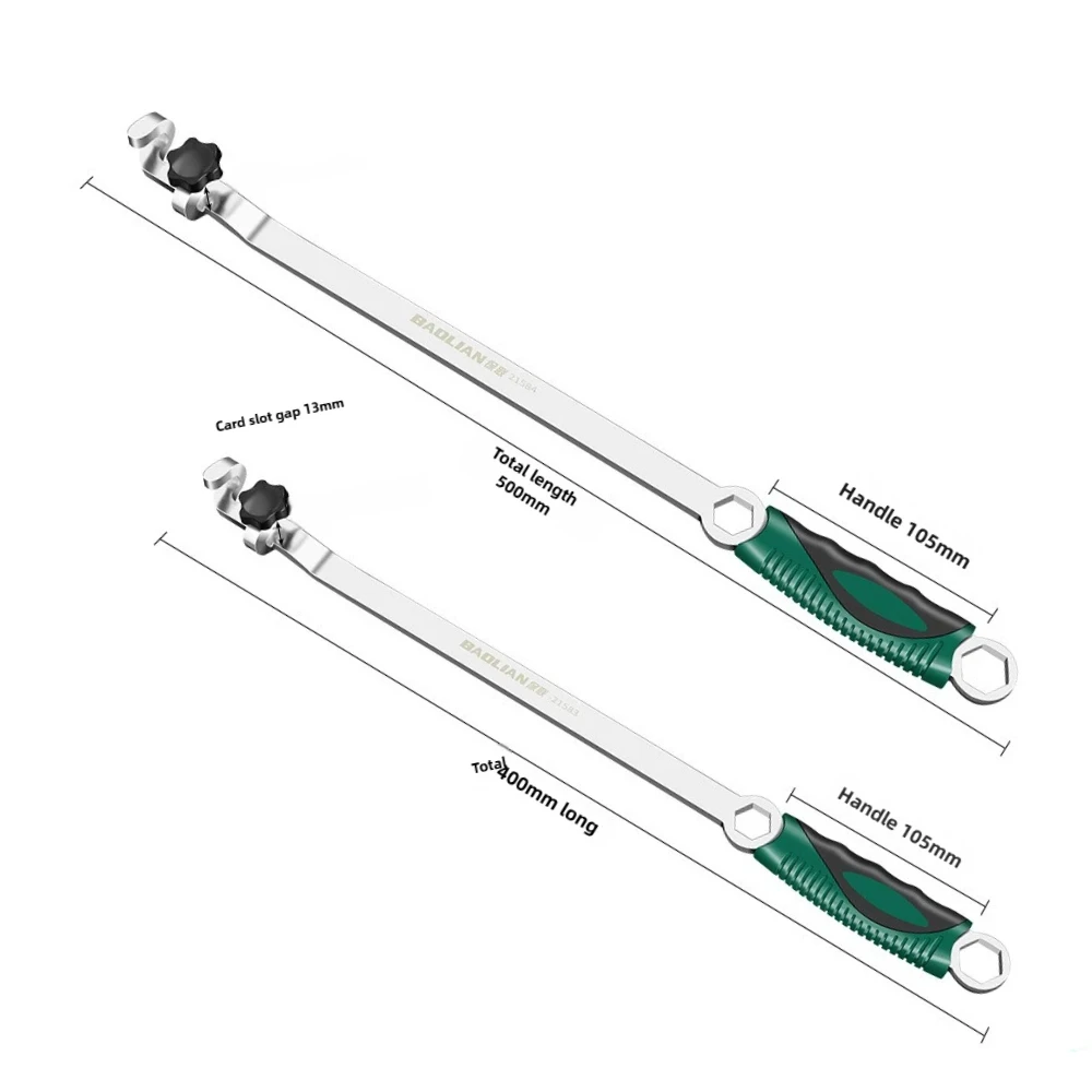 Thickened Lengthened Wrench Extender 40cm/50cm Cr-V Steel Leverage Hand Tool Torque Amplifier For Car Repair Tighten Nuts Bolts
Thickened Lengthened Wrench Extender 40cm/50cm Cr-V Steel Leverage Hand Tool Torque Amplifier For Car Repair Tighten Nuts Bolts