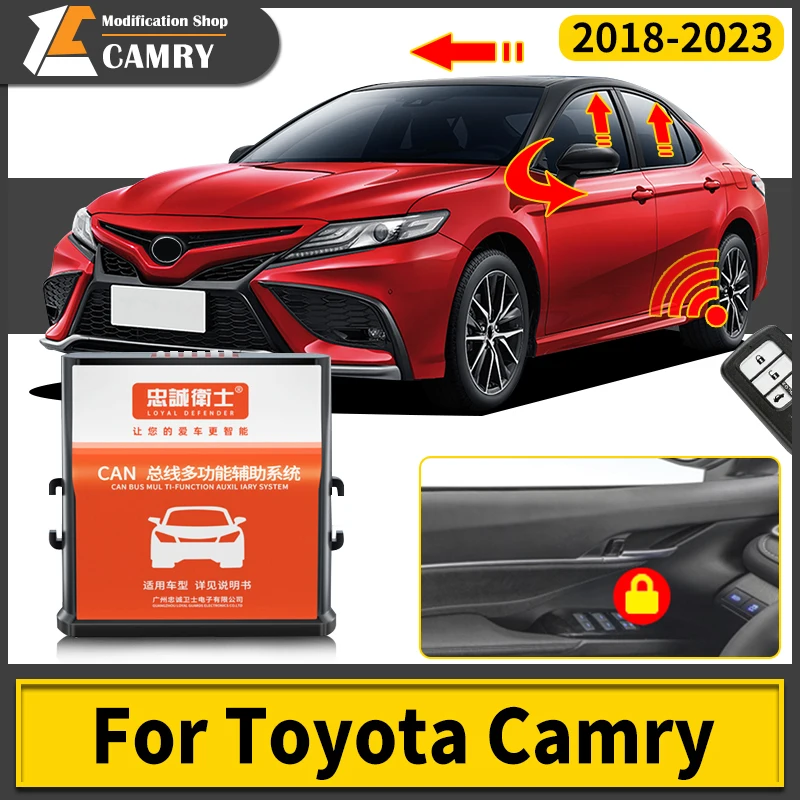 Применимо к 2018-2022 Toyota Camry оконный подъемник модифицированный OBD однокнопочный автоматический оконный модуль аксессуары
Применимо к 2018-2022 Toyota Camry оконный подъемник модифицированный OBD однокнопочный автоматический оконный модуль аксессуары