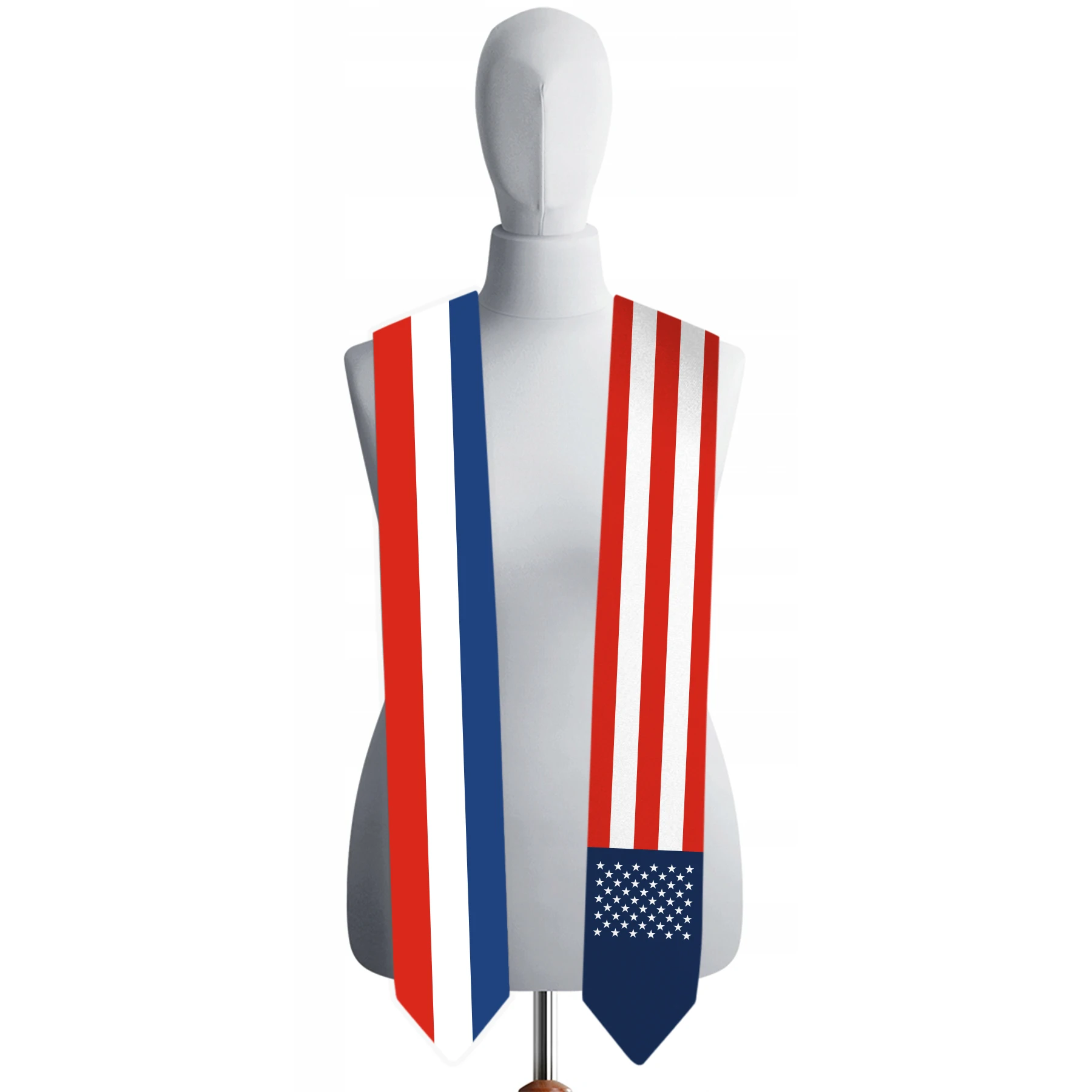 13x180cm USA And Netherlands Flag Graduation Sash Bachelor Gown Accessory Graduation Sash Scarf
13x180cm USA And Netherlands Flag Graduation Sash Bachelor Gown Accessory Graduation Sash Scarf