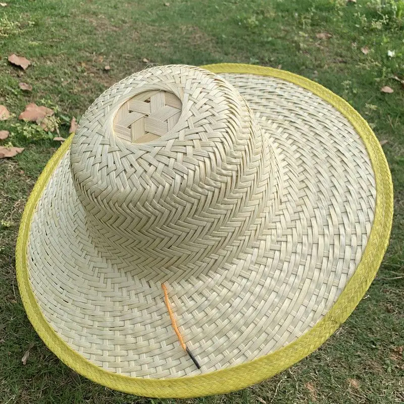 Outdoor Fishing Hat Men's Sun Protection Straw Hat Bamboo Woven Labor Protection Large Brim Tea Picking Cool Hat
Outdoor Fishing Hat Men's Sun Protection Straw Hat Bamboo Woven Labor Protection Large Brim Tea Picking Cool Hat