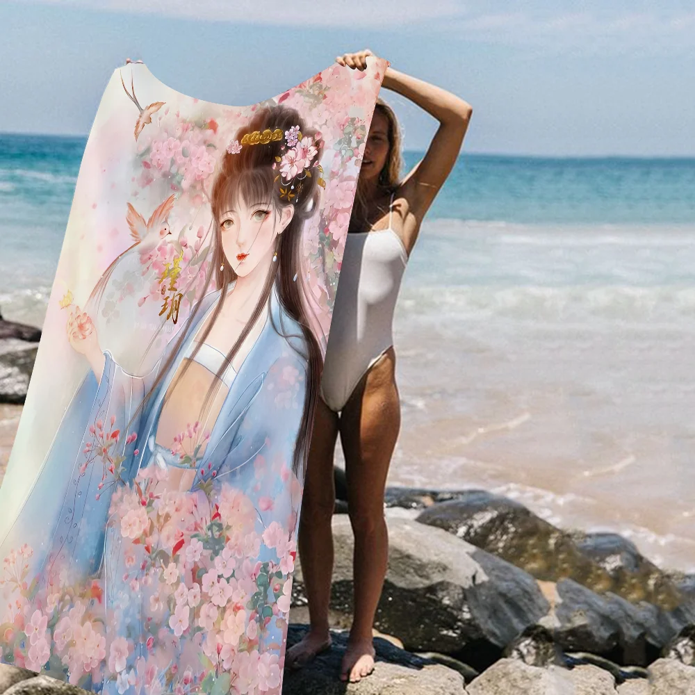 Japanese Sakura Beach Towel Colorful Bath Towels for Girl Microfiber Quick Dry Custom Sand Free Beach Yoga Spa Gym Pool 
Japanese Sakura Beach Towel Colorful Bath Towels for Girl Microfiber Quick Dry Custom Sand Free Beach Yoga Spa Gym Pool