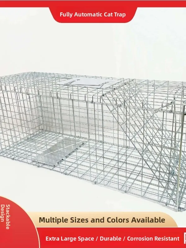 Durable Auatic Trap Humane Animal Rescue Live Trap Staable Pedal Design for ching s Dogs And Other Stray Animals
Durable Auatic Trap Humane Animal Rescue Live Trap Staable Pedal Design for ching s Dogs And Other Stray Animals