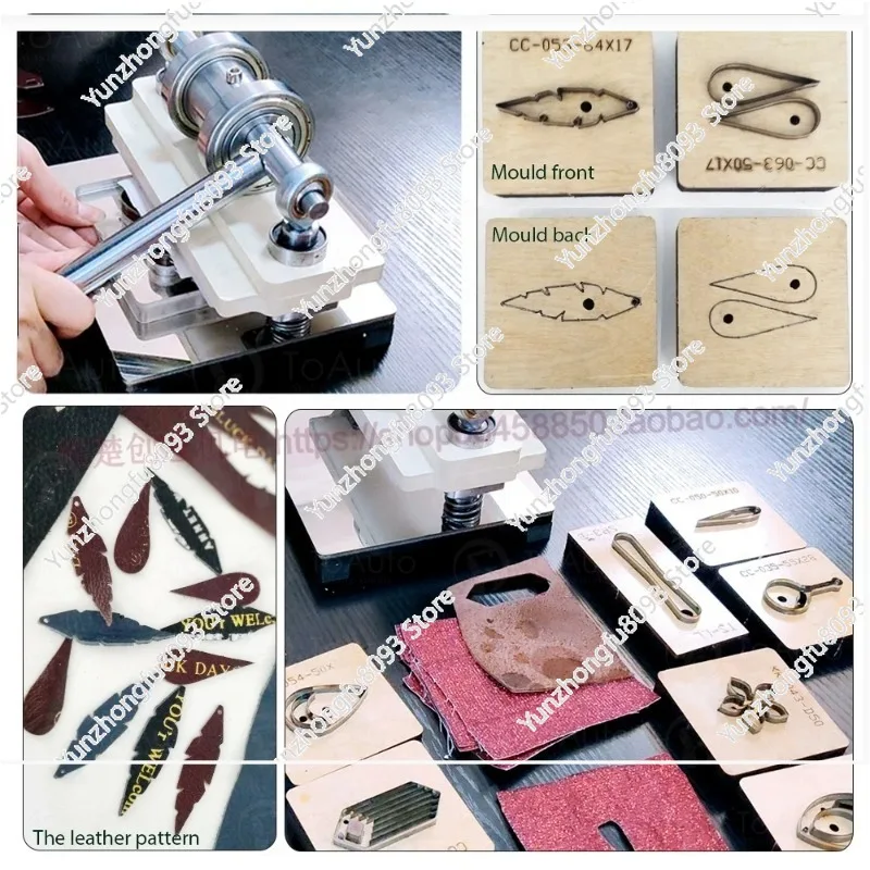 Double Wheel Hand Leather Cutting Machine DIY Stamping Cuttter Pattern Hand Press
Double Wheel Hand Leather Cutting Machine DIY Stamping Cuttter Pattern Hand Press