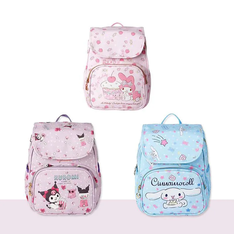 Sanrio Kuromi Mymelody Cinnamoroll Kawaii Cartoon Children's Schoolbag Korean Flap Backpack Student's 1-4 Year Old Schoolbag
Sanrio Kuromi Mymelody Cinnamoroll Kawaii Cartoon Children's Schoolbag Korean Flap Backpack Student's 1-4 Year Old Schoolbag