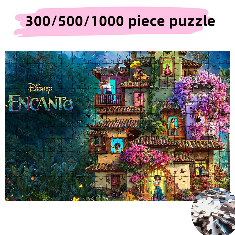 Disney Encanto Cartoon Paper Puzzle 300 500 1000 Pieces HD Printing Puzzle Educational Toy Kids Adult Collection Hobby Gift
Disney Encanto Cartoon Paper Puzzle 300 500 1000 Pieces HD Printing Puzzle Educational Toy Kids Adult Collection Hobby Gift