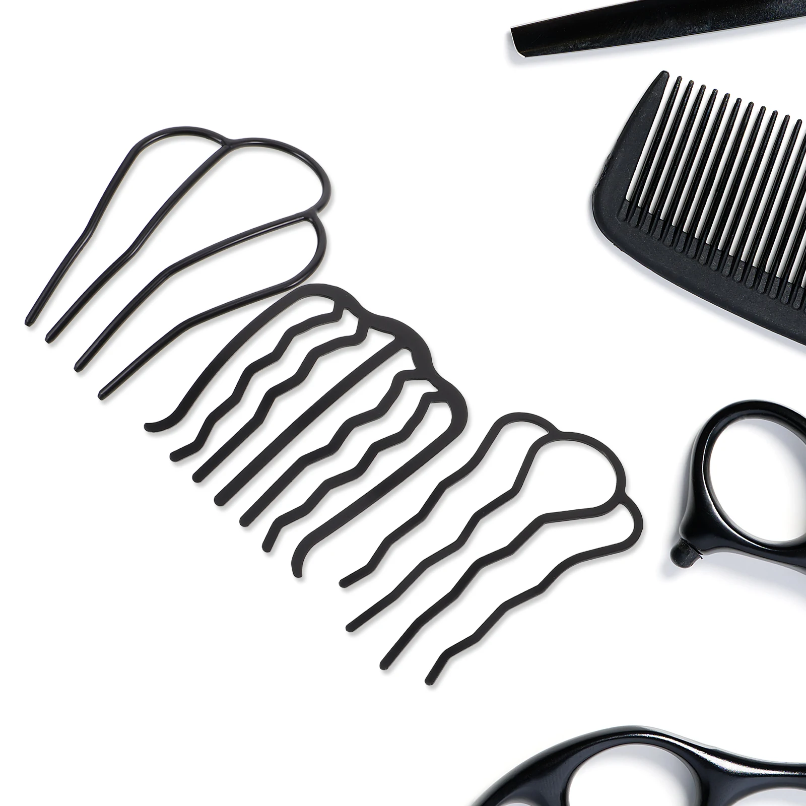 6 Pcs Hair Styling Tools Clip Metal Side Combs Braiding Pearl Pins Brown Bobby Fork Wedding Party Updo Bun Accessories Durable
6 Pcs Hair Styling Tools Clip Metal Side Combs Braiding Pearl Pins Brown Bobby Fork Wedding Party Updo Bun Accessories Durable